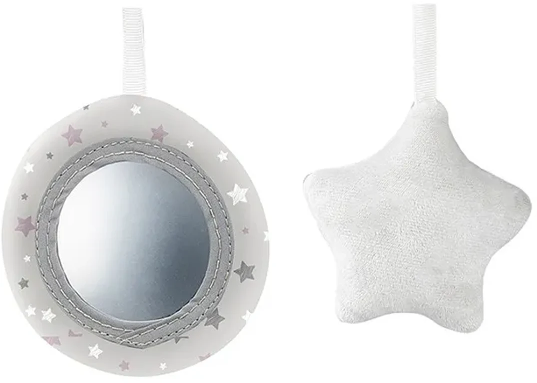 Электрические качели Momi LISS bear pink